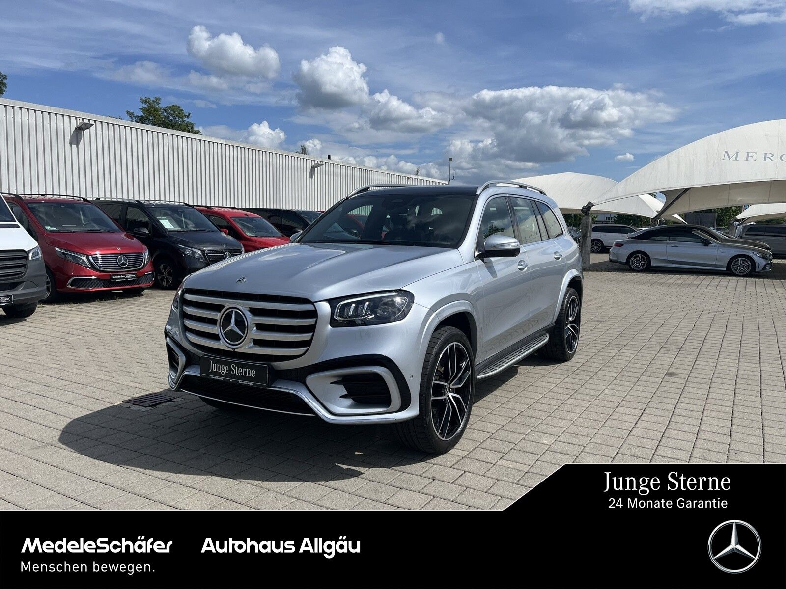 MERCEDES-BENZ GLS 350 d 4M AMG 23" TV-Fond MASSAGE Fahr-Assi