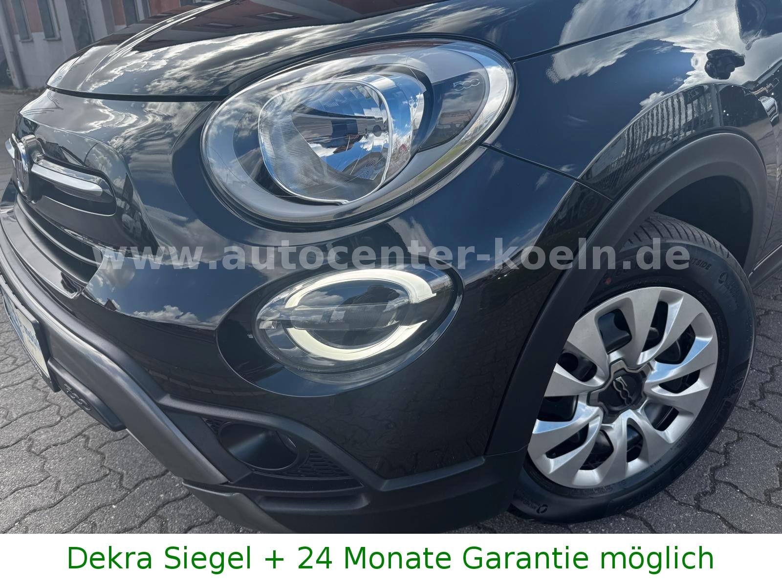 Fiat 500X Cross.110kW.Autom.AppLink.PDC.Leder.1-Hand