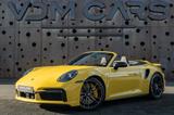 Porsche 911 Turbo S Cabrio *CARBON*INNO*LIFT*PDLS+*VOLL* - Porsche: Gelb, 911 Turbo