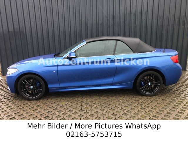 BMW 220 Baureihe 2 Cabrio 220 d M Sport/LED/Navi/