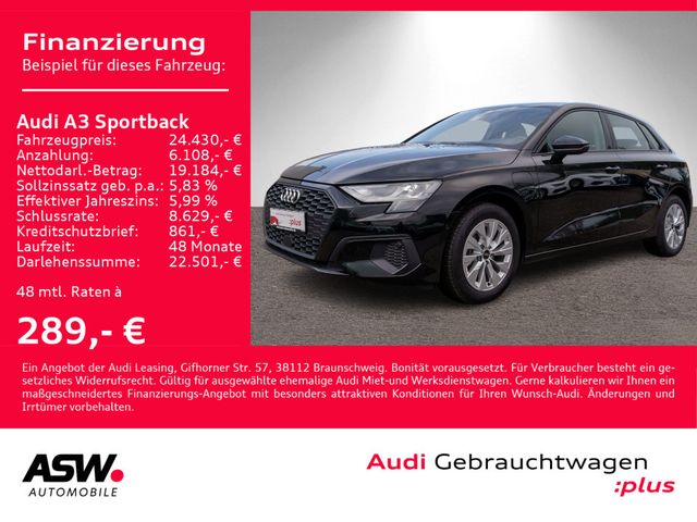 Audi A3 Sportback 40TFSI e Stroni LED Navi PDC v/h VC