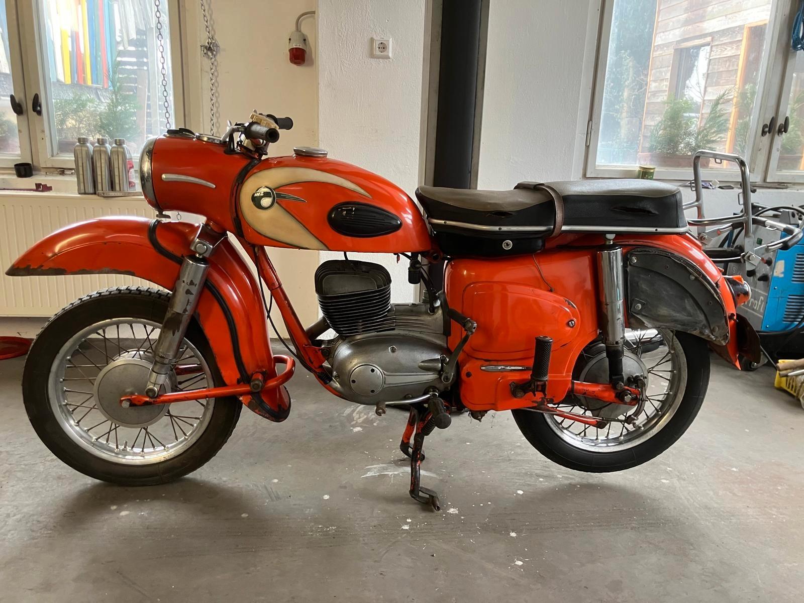 Mz ES 250 Bj. 1959 orig. Lachsrot - Sammlerzustand