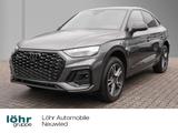 Audi Q5 Sportback 50 TFSIe S line Matrix, AHK, Sound - : Grau, Teilleder, Lederlenkrad
