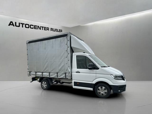 Volkswagen Crafter Pritsche 35 mittelang Plane Spriegel