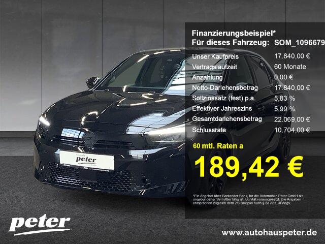 Opel Corsa F 1.2 Turbo GS Line Klimaautomatik Sitzhei
