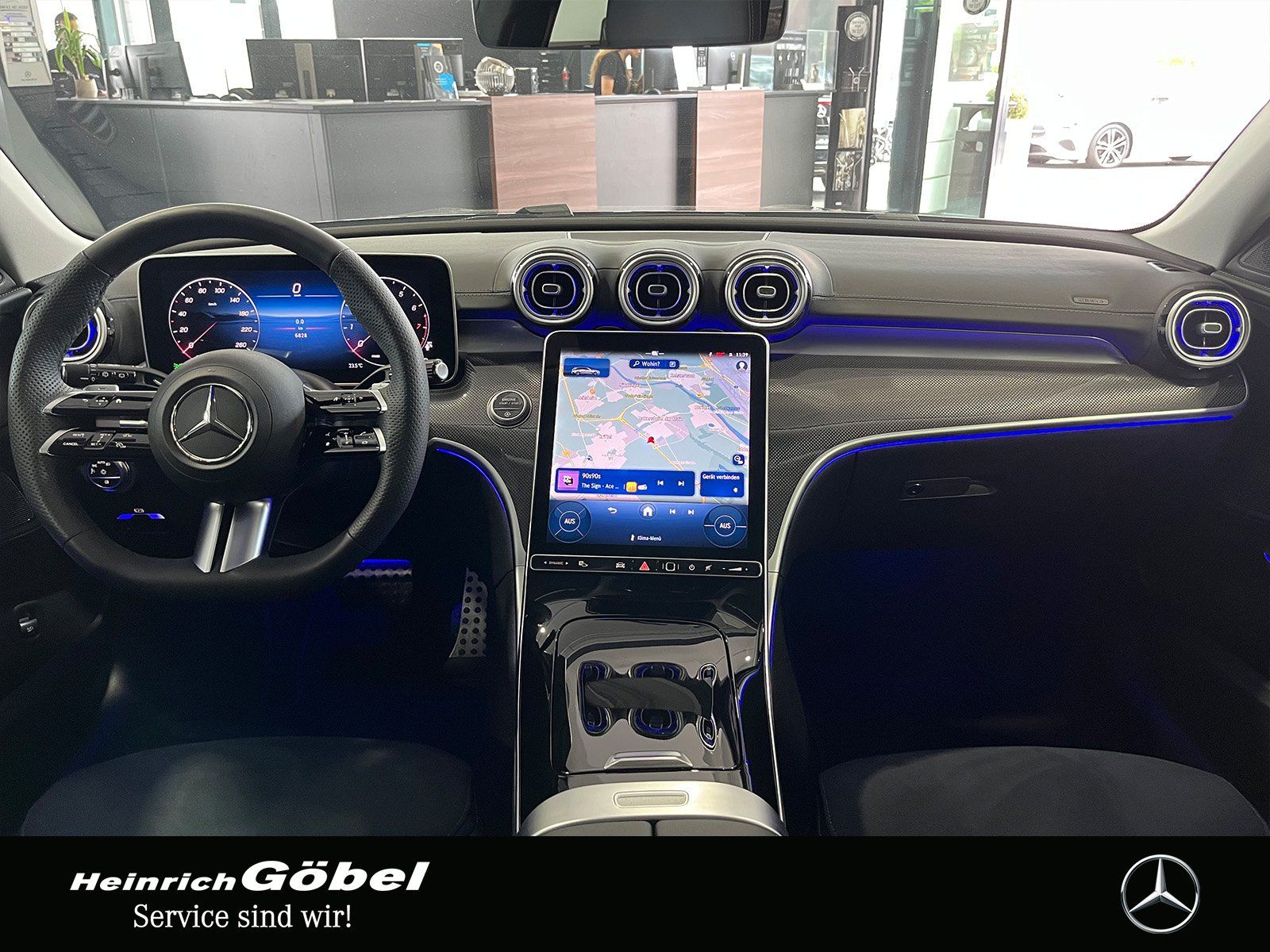 Fahrzeugabbildung Mercedes-Benz C 300 T 4M AMG+FAHR-ASSIST+KAMERA+LED+MEMORY+