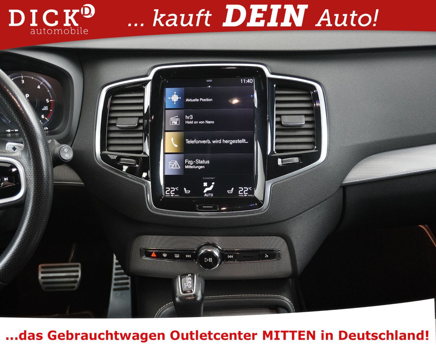 Fahrzeugabbildung Volvo XC90 D5 R Design AWD 7SI+MEMO+KAM+AHK+ACC+LED+20