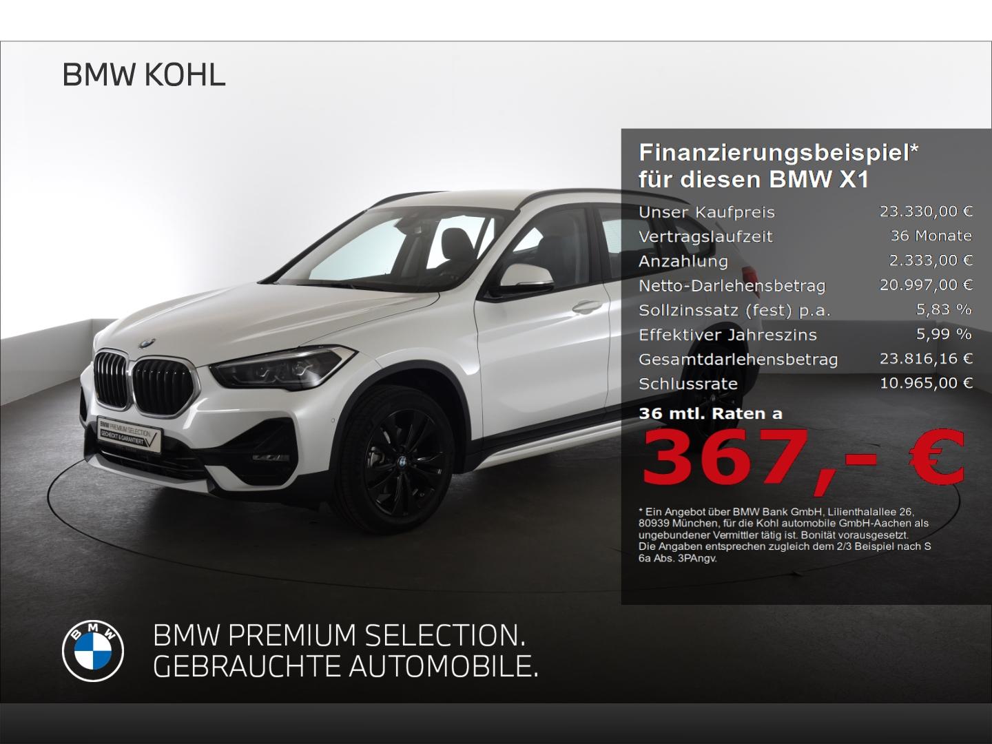 BMW X1 sDrive 18 i Sport Line Business Paket Komfort