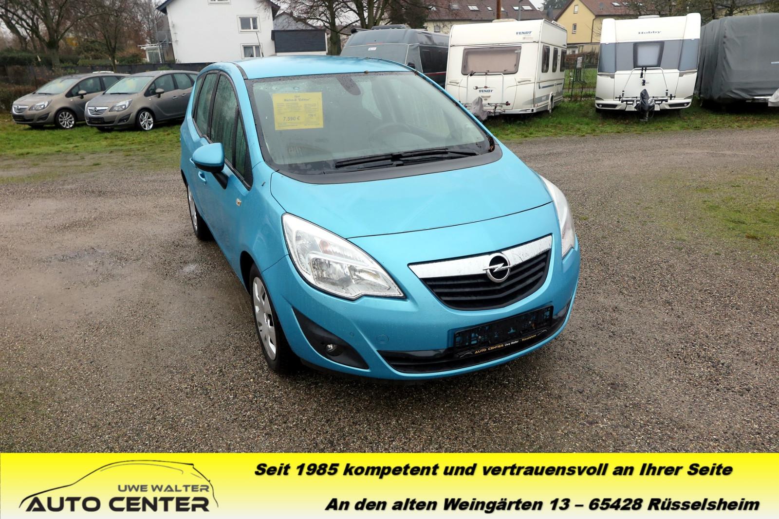 Opel Meriva B 1.4 Edition 1. Hand - 8-fach bereift