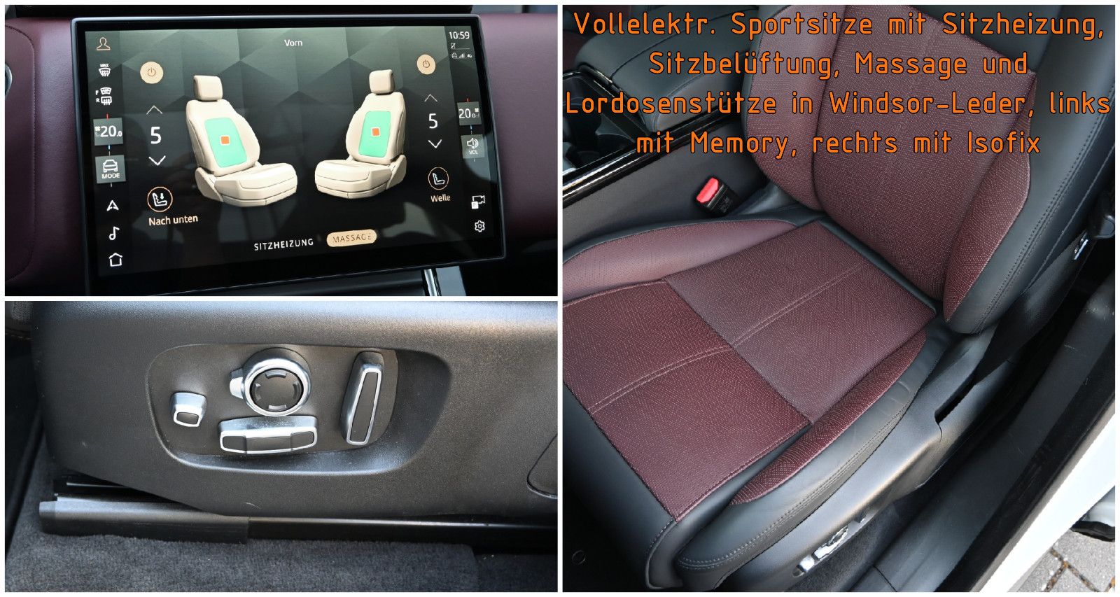 Fahrzeugabbildung Land Rover Range Rover Velar D300 DYNAMIC HSE °UVP 112.884€