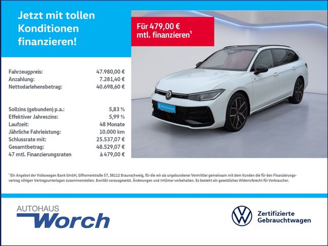 Passat R-Line 2.0 TDI 4MO DSG PANO+STHZ+AHK+