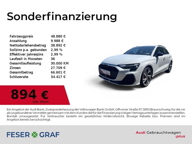 AUDI S3 Sportback TFSI Navi+/Kamera/ACC/Sonos/SHZ