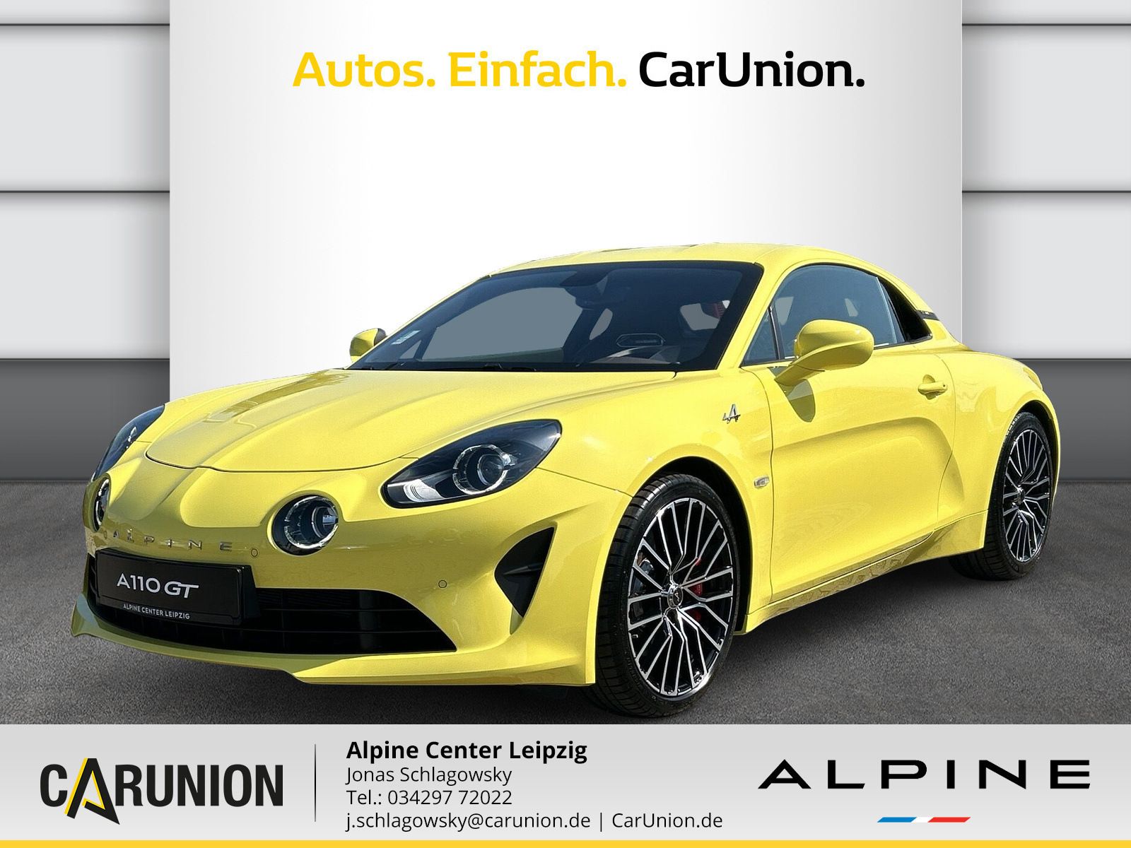 Alpine A110 GT - 2024/2*Sofort Verfügbar* Sonderfarbe*
