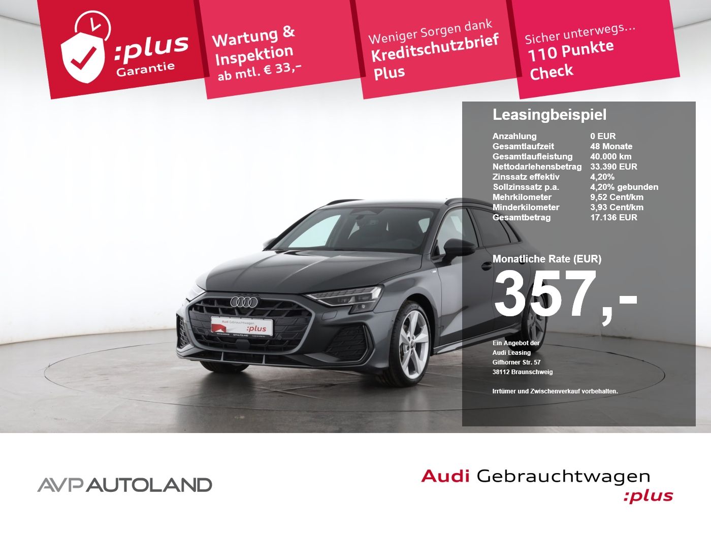 Audi A3 Sportback TFSI S tronic | AHK |
