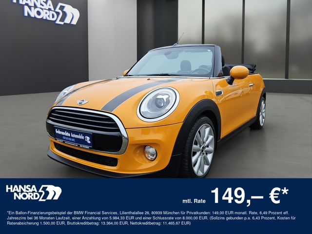 MINI Cooper Cabrio LED SPORTSITZ SHZ PDC KLIMA 17"