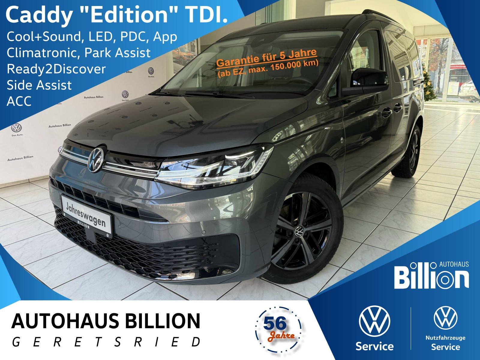 Volkswagen Caddy Edition 2.0 TDI SCR BMT // APP, ACC, LED