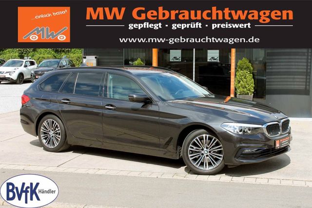 BMW 520xD Tour. Sport-Line DrAss Nav HiFi Leder AHK