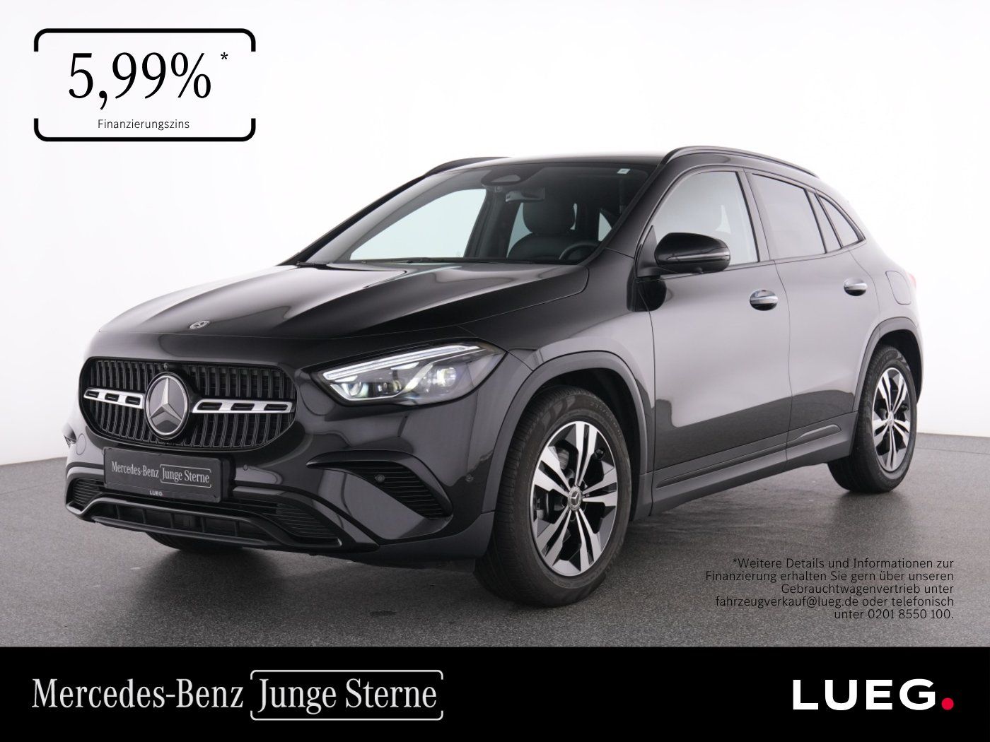 Mercedes-Benz GLA 200 d Progressive+Stdhzg+MBeam+360+Mem+Night