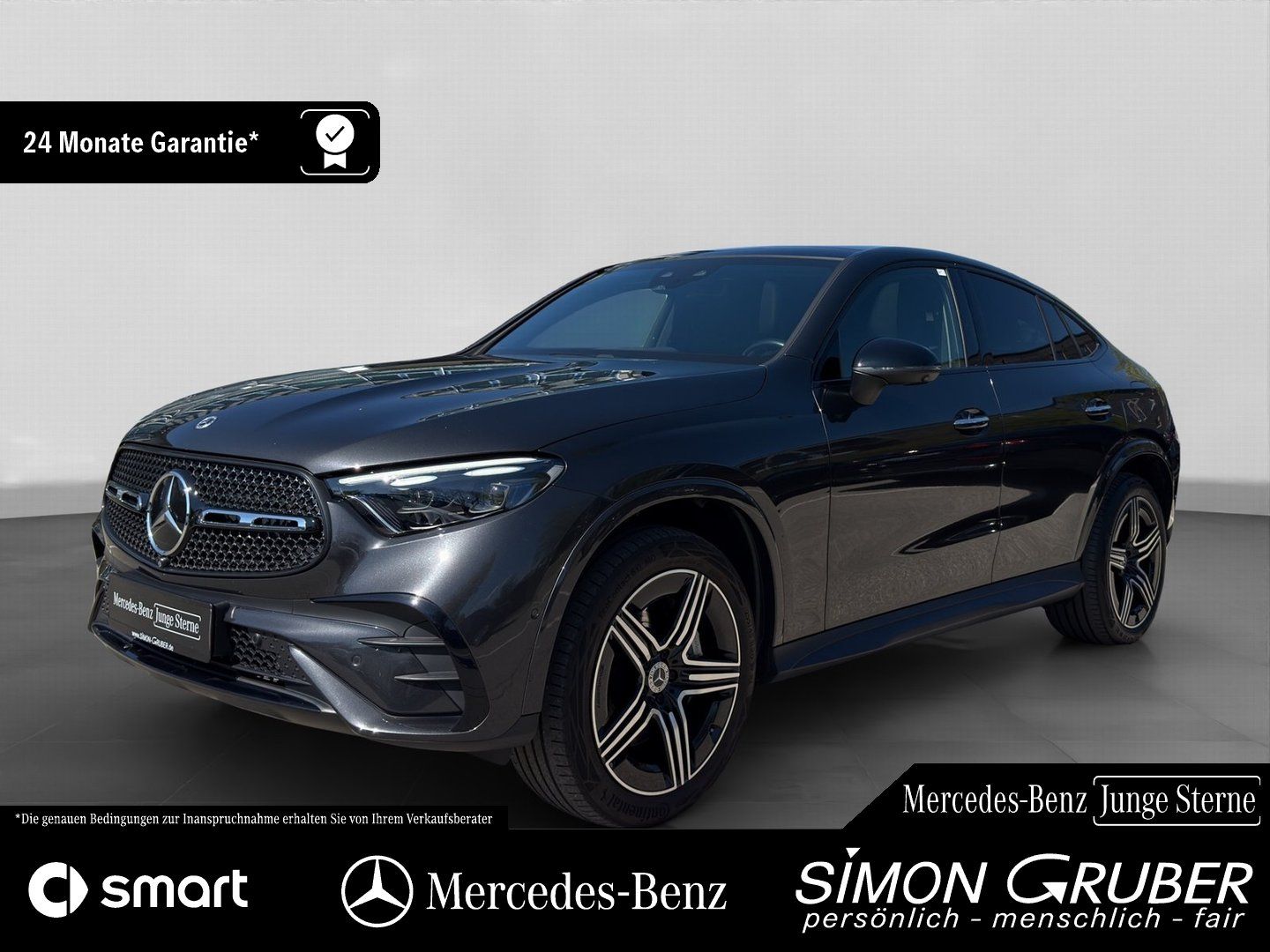 Fahrzeugabbildung Mercedes-Benz GLC 400 e 4M AMG Coupé Pano Leder Burm 360 DigiL