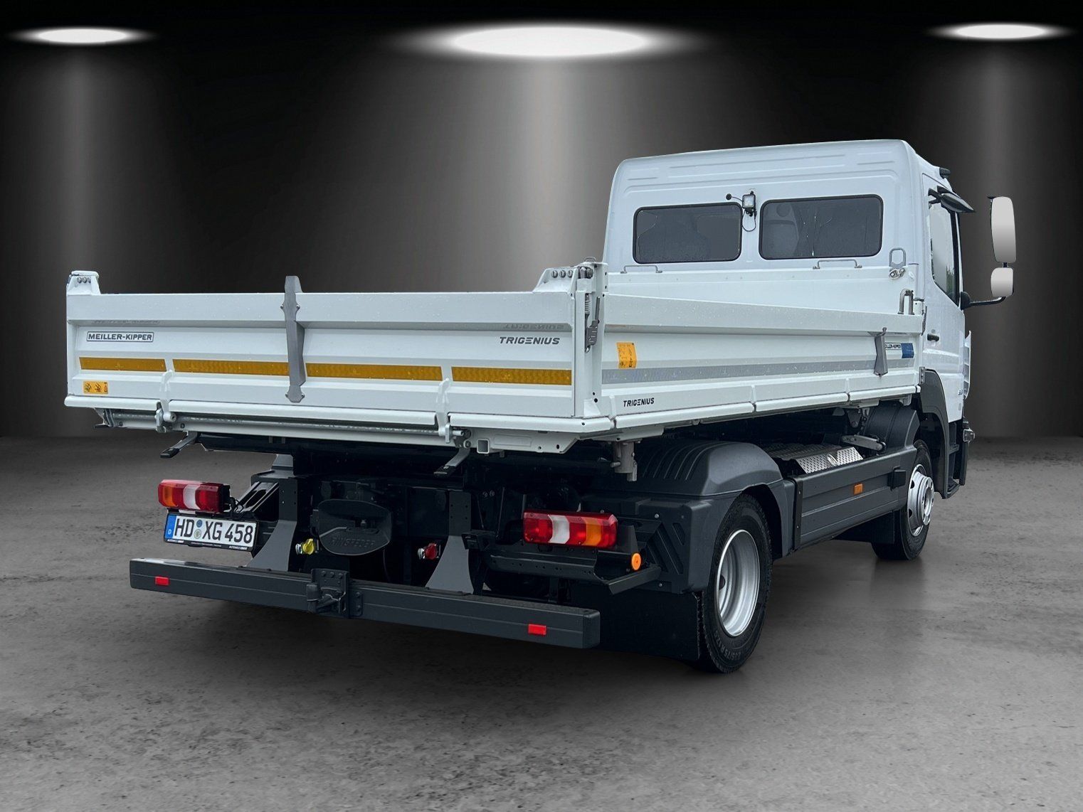 Fahrzeugabbildung Mercedes-Benz Atego 818 K 4X2 Klima Meiller Trigenius ABA6