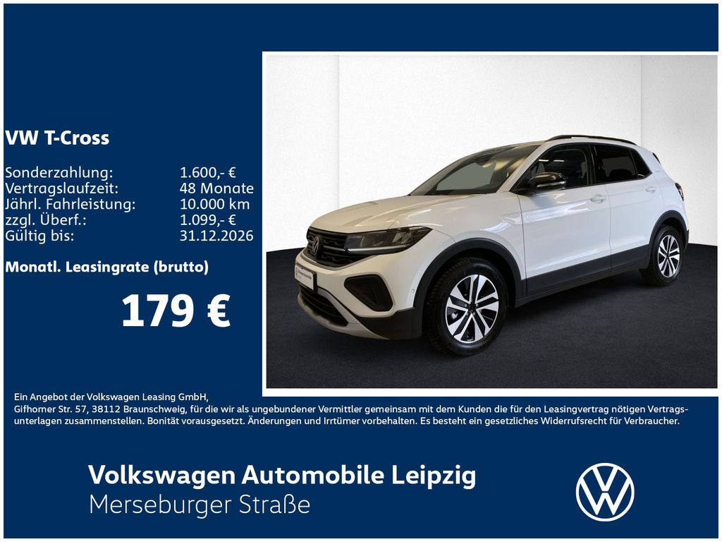T-Cross ENERGY TSI 85 kW Preisvorteil 6099 €