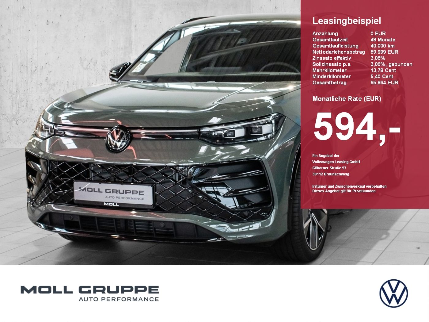 Volkswagen Tayron R-Line 2.0 l TSI OPF 4MOTION DSG 360 ACC