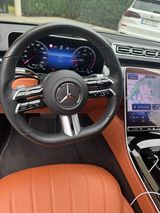 Mercedes-Benz S 350 d Lang -Neuwertig MwSt ausweisbar  - Mercedes-Benz S 350: Beige, Leder