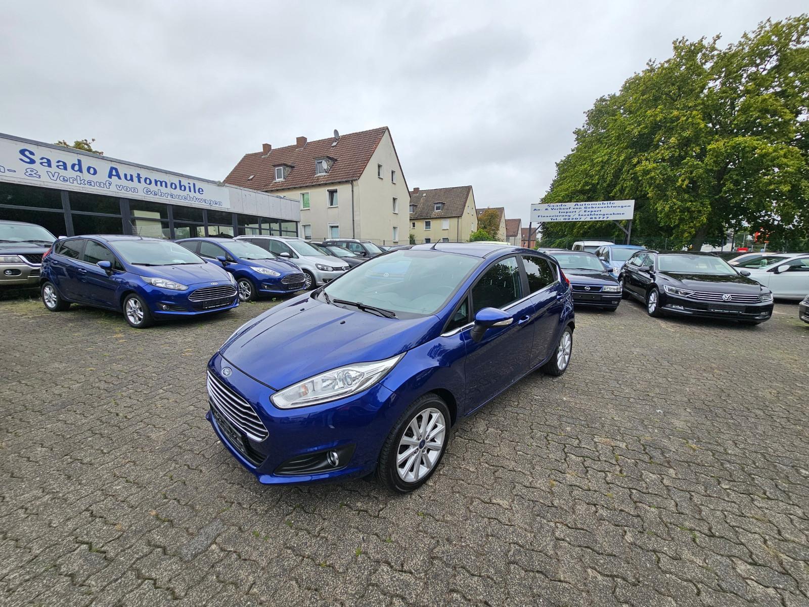 Ford Fiesta Titanium Lückenlos-Ford*16"Alu*Parktronic
