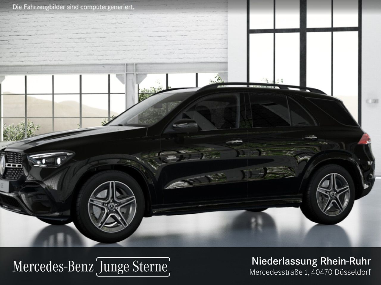 Mercedes-Benz GLE 300 d 4M AMG Adv. Night Pano DISTR AHK Airm foto 3