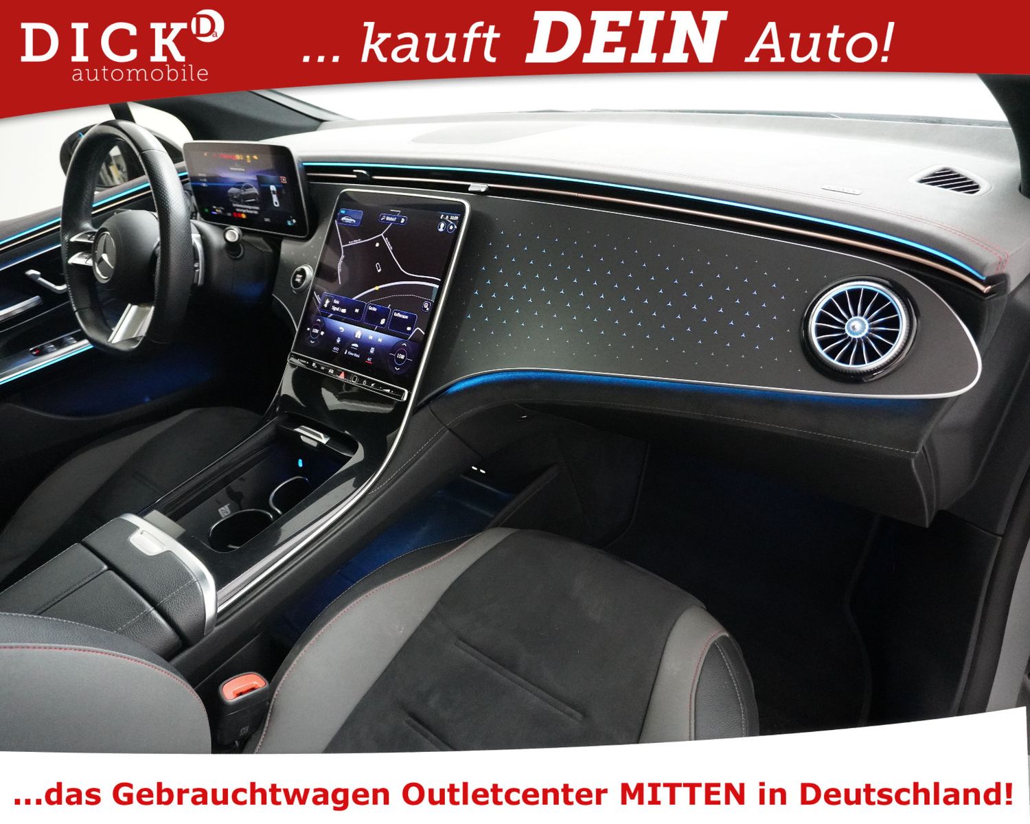 Fahrzeugabbildung Mercedes-Benz EQE 300 2X AMG Line NIGHT+AIRM+PANOR+ACC+KAM+21"