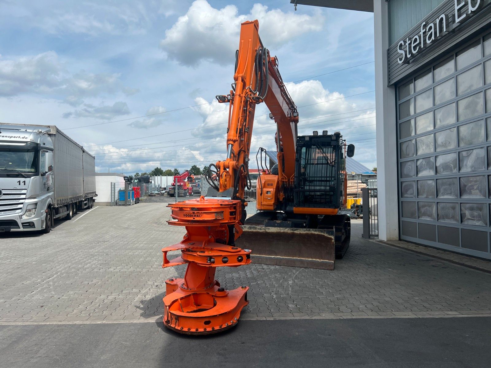 Fahrzeugabbildung Kobelco ED160 BR-7 / nur 999h! / Woodcracker Löffelpaket