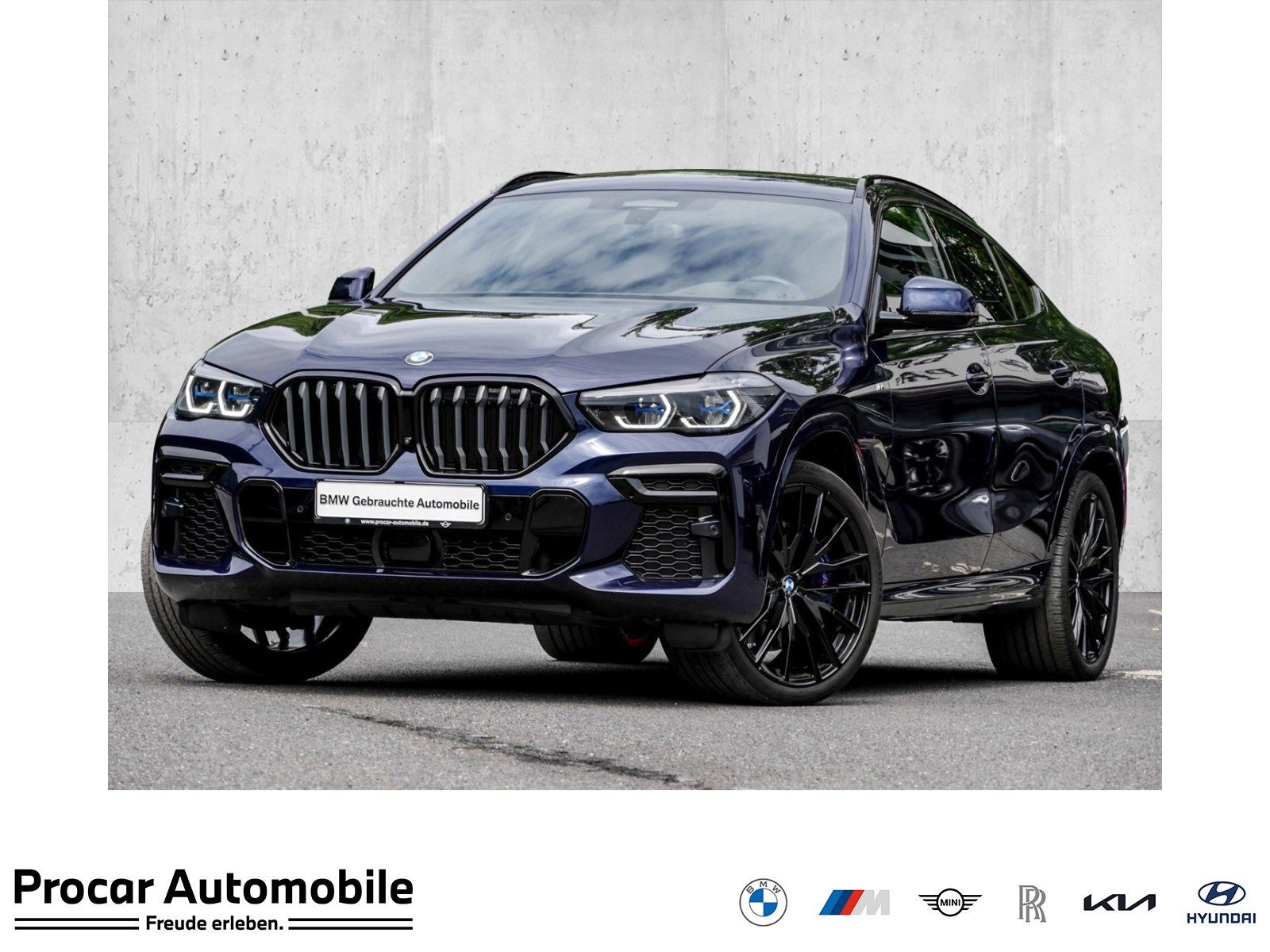 BMW X6 xDrive40d M SPORT+AHK+PANO+H/K+HuD+DA PROF+36
