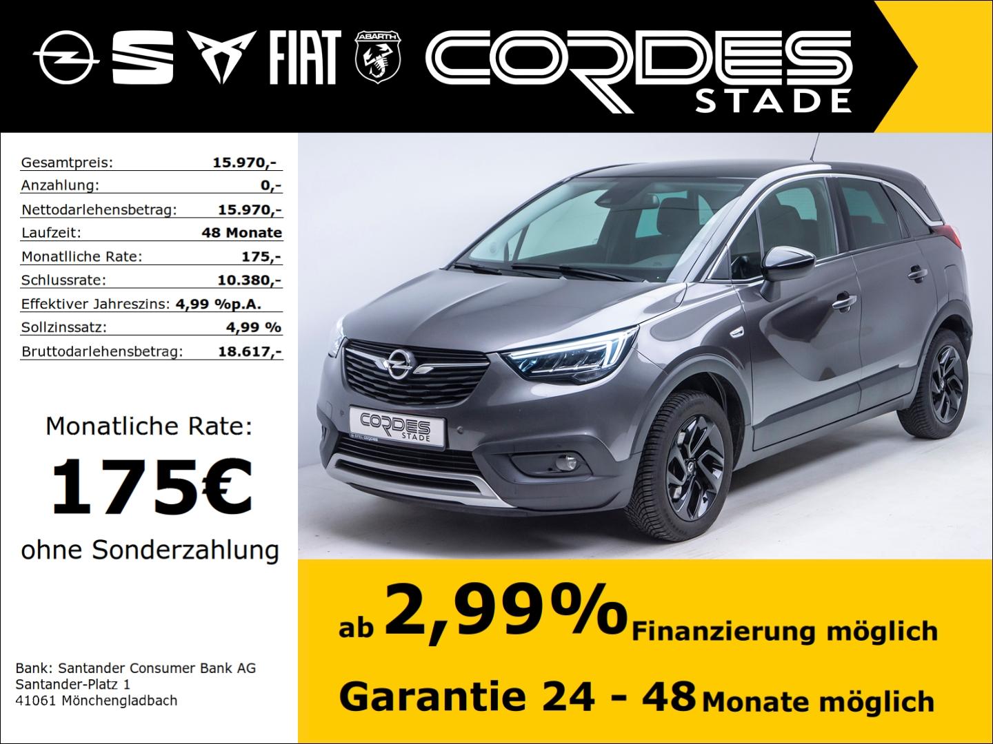 Opel Crossland INNOVATION Automatik Allwetter PDC Kam