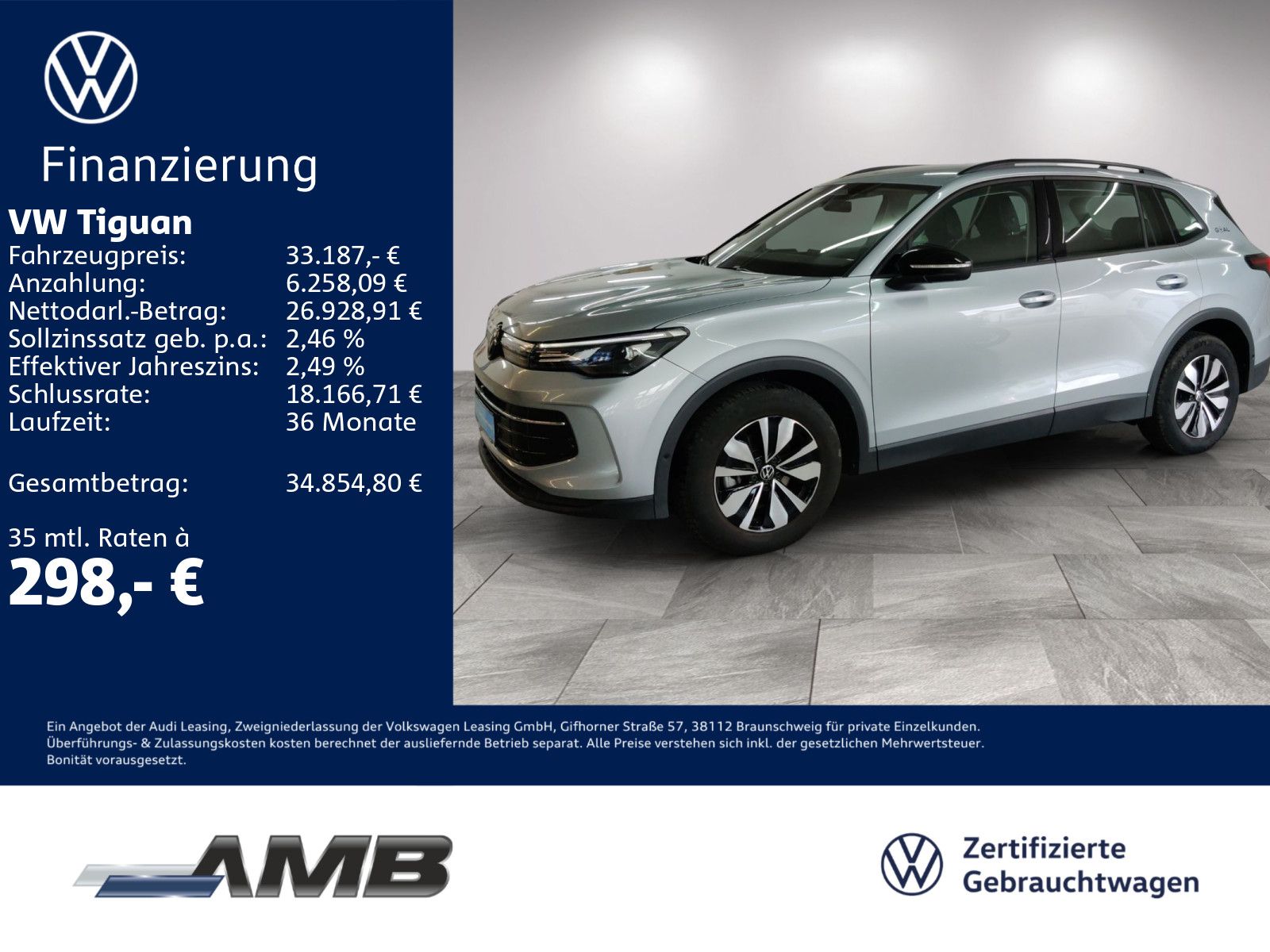 Volkswagen Tiguan Goal 1.5 eTSI AHK LED Standhzg 03.30Garan foto 1