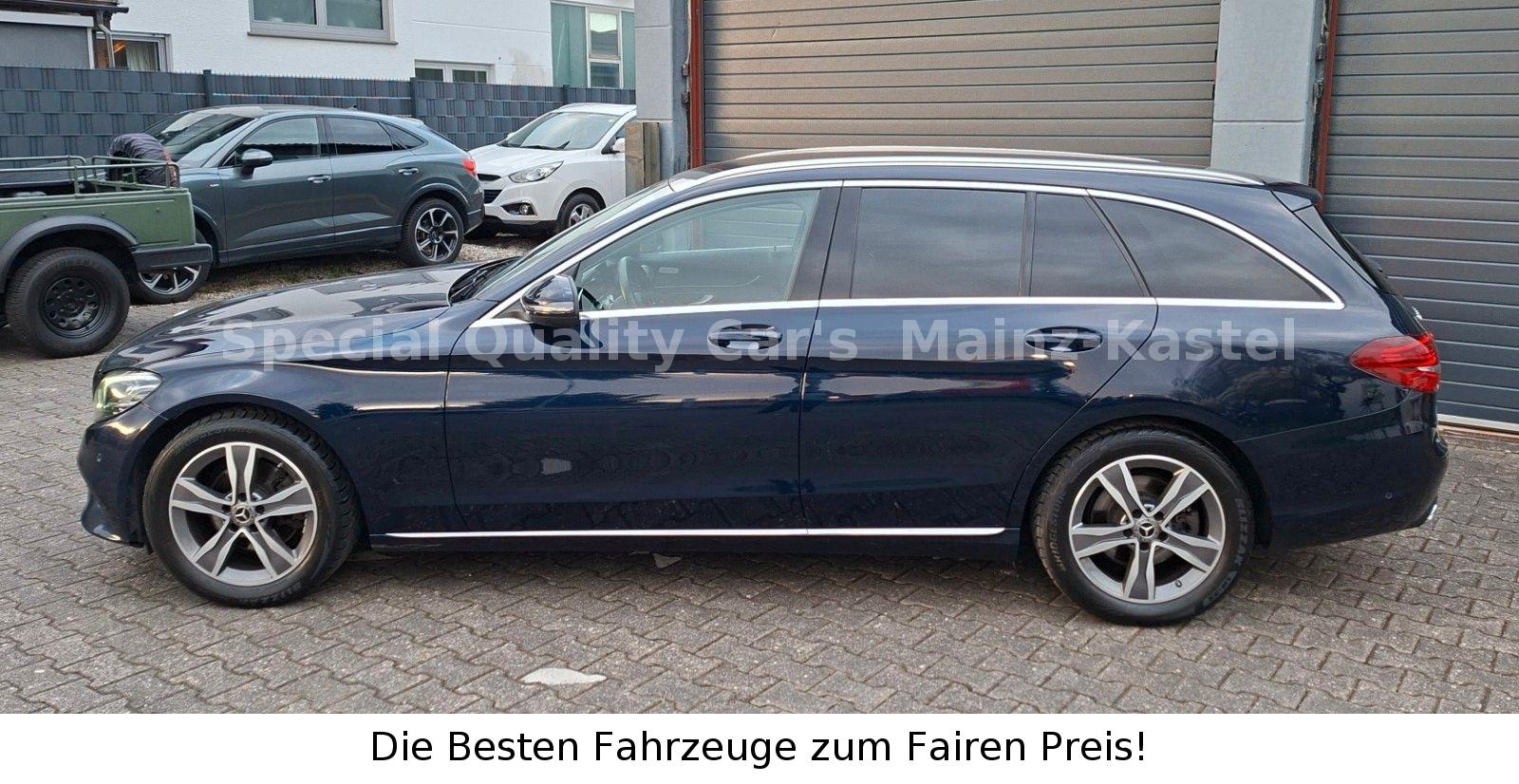 Mercedes-Benz C 220 d T Kombi Automatik 2020 LEDER SHZ AHK NAV