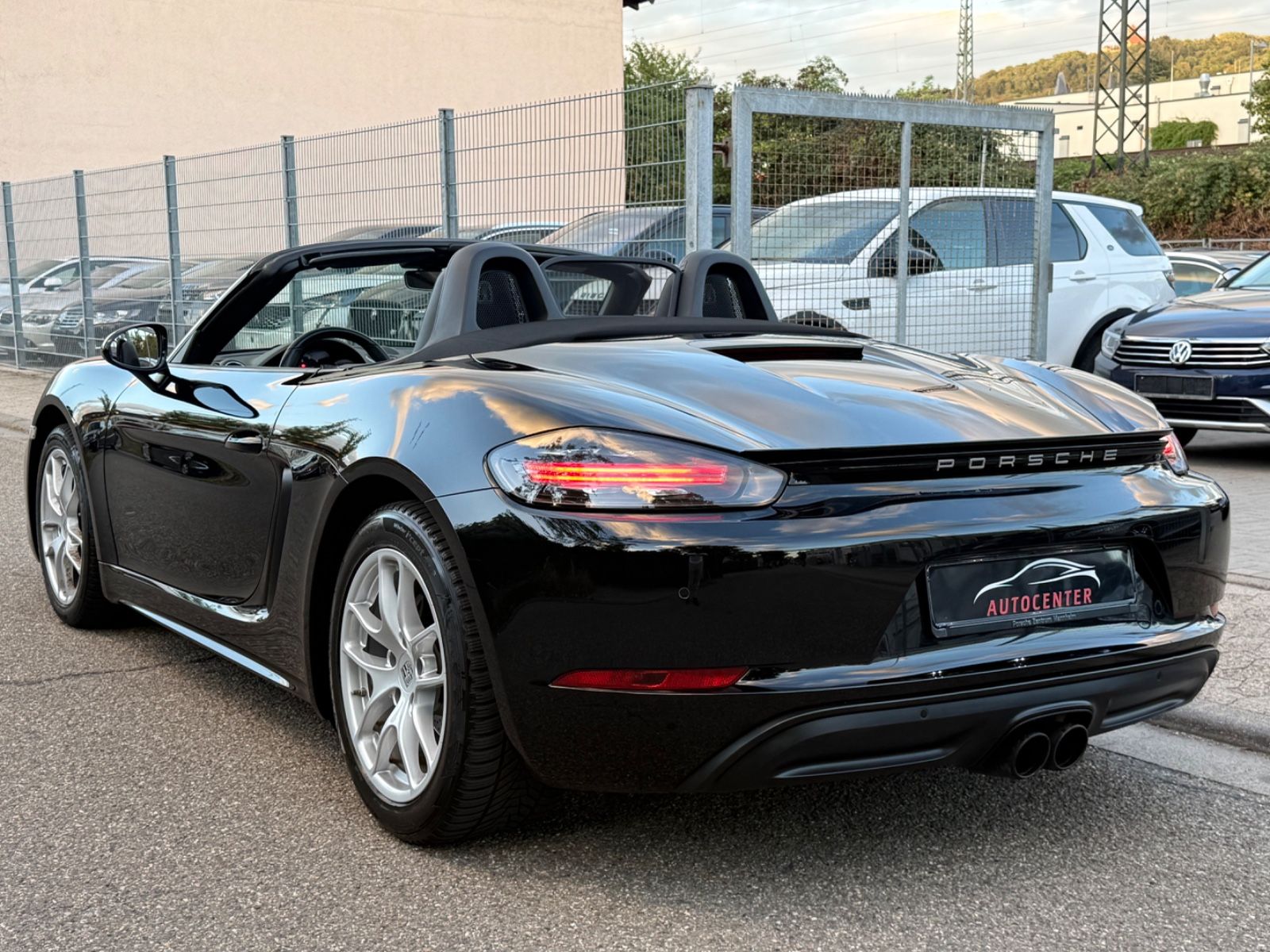 Porsche Boxster 718 Spyder PDK Sport-Design DeutschesKFZ foto 3