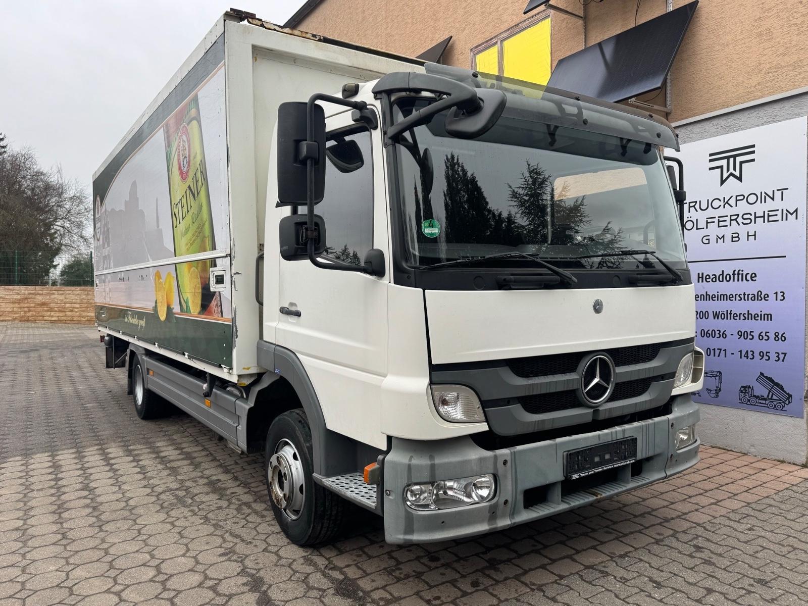 Mercedes-Benz Atego 1224/2xAHK/LBW/Blatt-Luft/aus 1.Hand