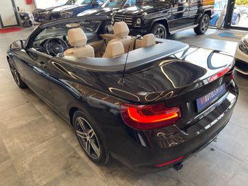 BMW 218 d Cabrio Sport Line *AHK*SHZ*Klima*Navi*