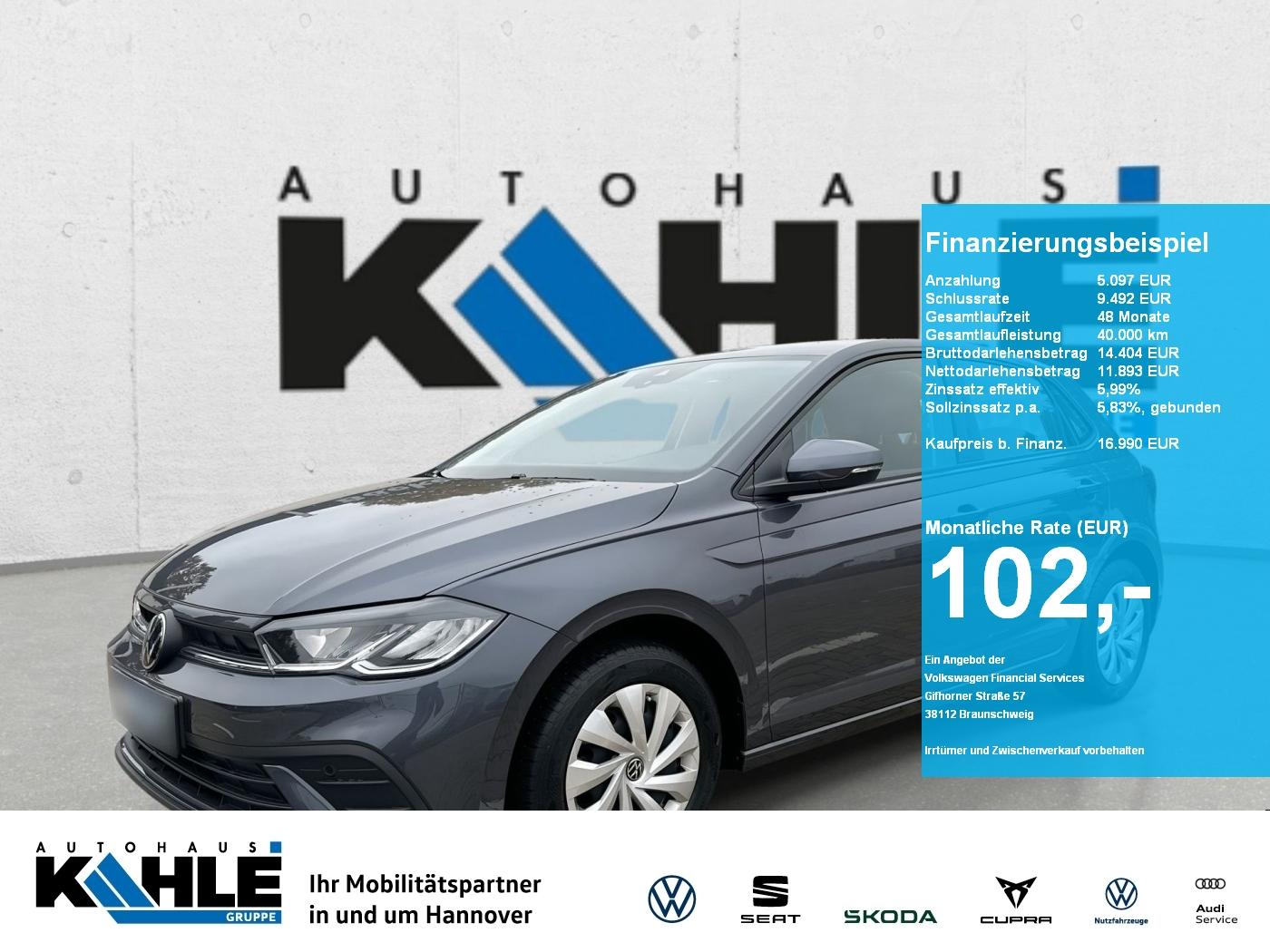 Volkswagen Polo VI Life Black LED Navi Virt PDC Facelift