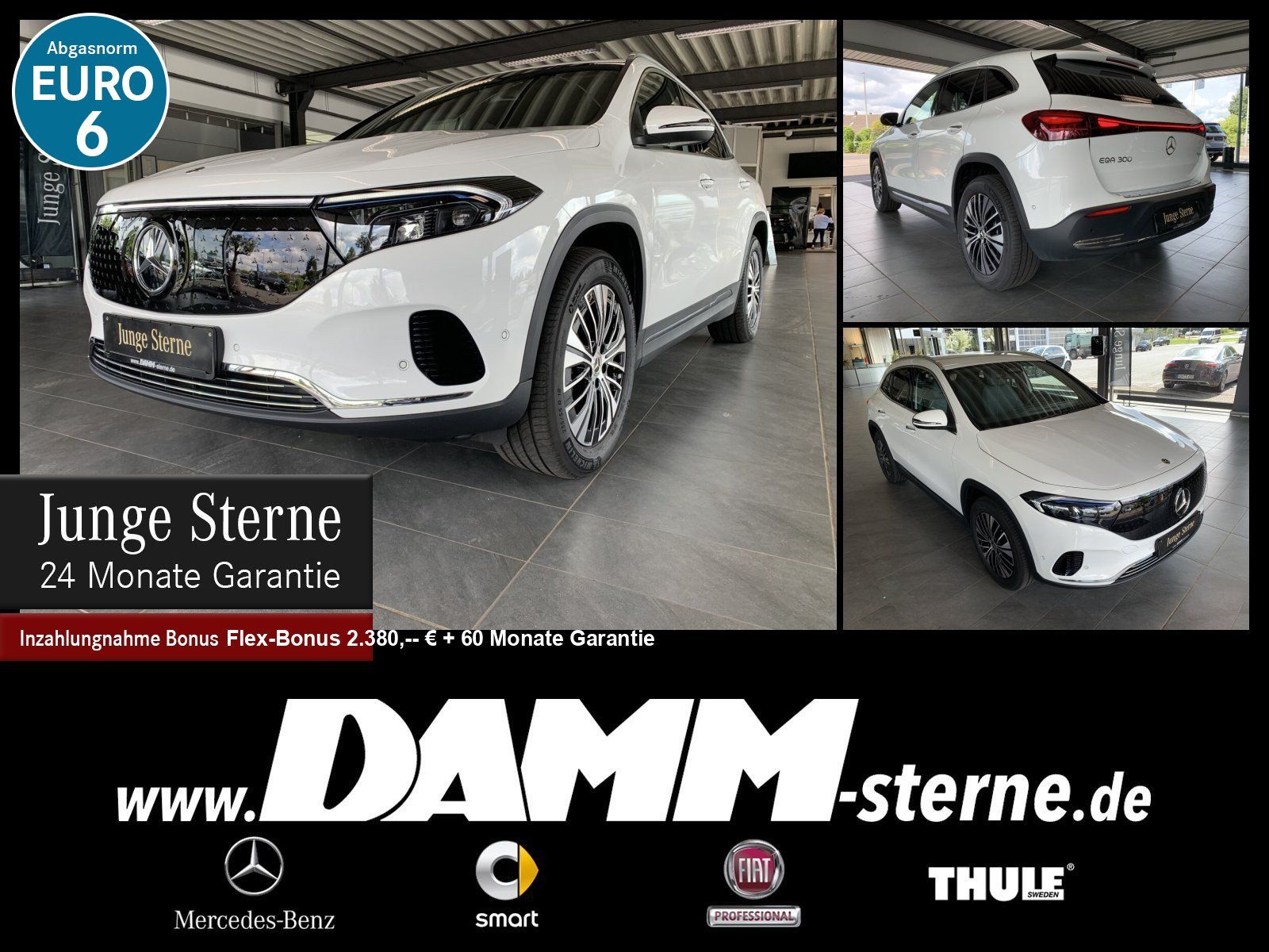 MERCEDES-BENZ EQA 300 4M Progr.Adv+/MEMORY/AHK/FAP/60M GA+Flex