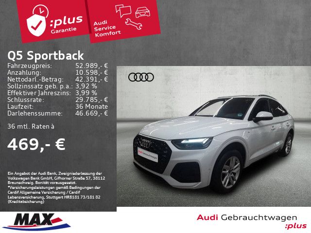 Audi Q5 Sportback 40 TFSI S-LINE QUATTRO LED+PANO+AHK