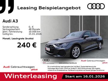 Audi Leasingangebot: Audi A3 Lim. 35 TFSI S line S tronic *SONOS*AHK*HuD*