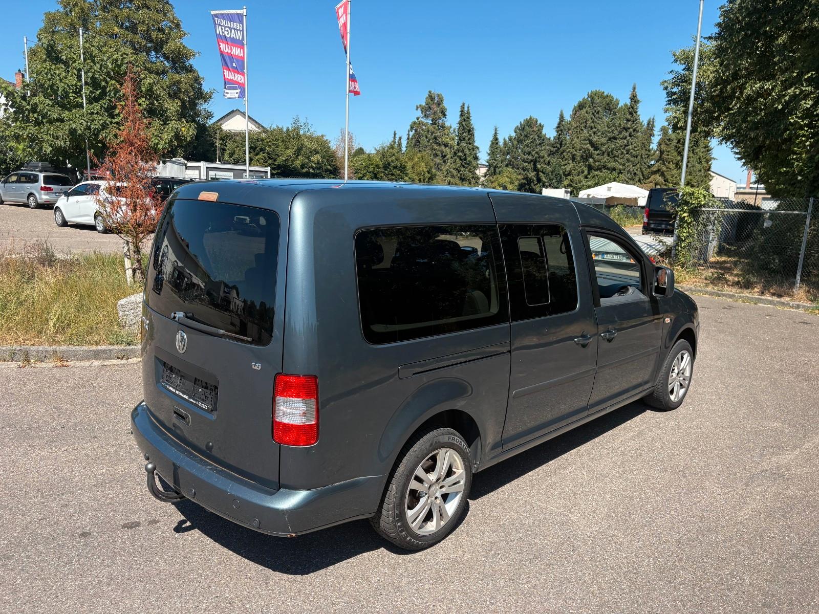 Volkswagen Caddy 7 Sitz/Maxi Life 1,6 Benzin/Klima/Navi/AHK