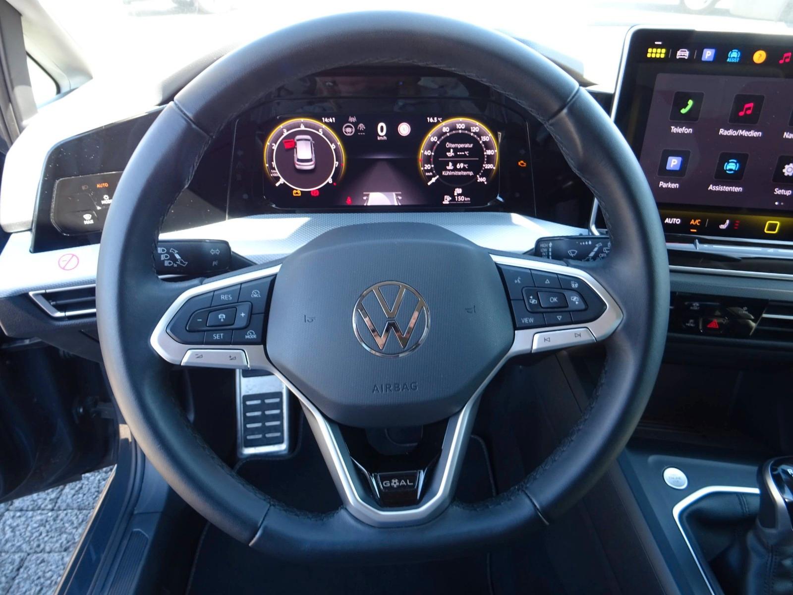 Volkswagen Golf VIII Lim. Goal 1.5 eTSI LED Navi PDC Temp., миниатюра 15