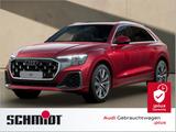 Audi Q8 55 TFSI quattro S line HD Matrix HuD AHK Pano - rote Audi Q8