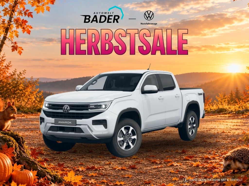 Volkswagen Amarok Style "Herbst-Sale" AUTOWELT-BADER!
