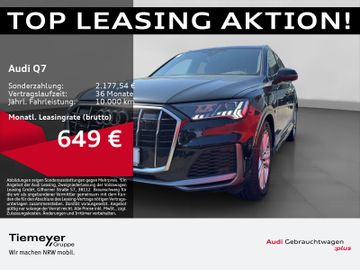Audi Q7 55 TFSI Q S LINE MATRIX PANO B&O AHK