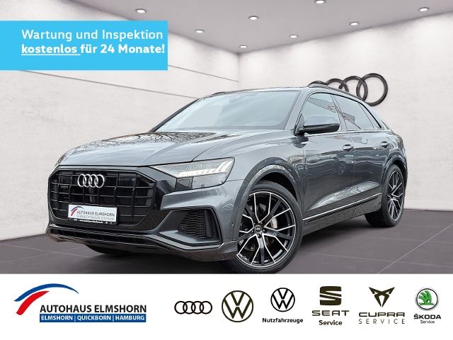 Audi Q8 55 TFSI quattro tiptr. S line PANO AHK HD-MAT