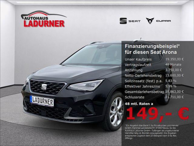 Arona FR 1,0 TSI 110 PS *LED+NAVI+SHZ+PDC+KAMERA