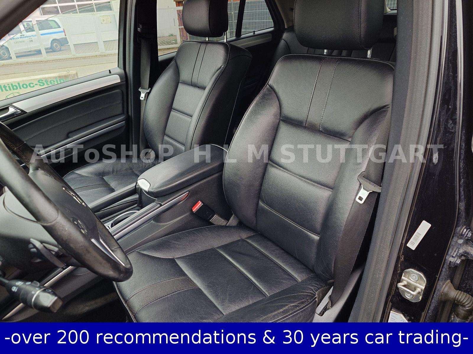 Mercedes-Benz ML350 CDI 4Matic engine~defect VOLLLEDERschwarz